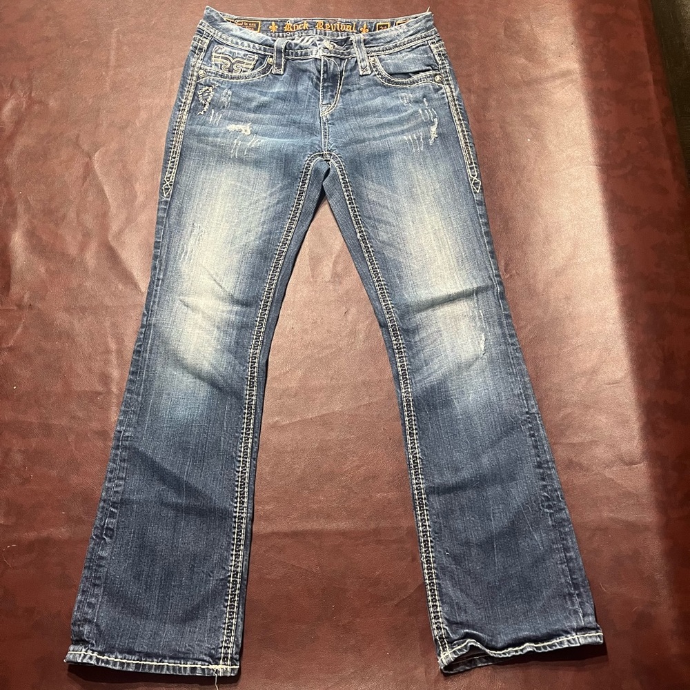 Rick Revival Jeans. Kai Easy Boot - Picture 2 of 9